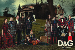 Рекламная кампания D&G осень-зима2008/09 Рекламная кампания D&G осень-зима2008/09